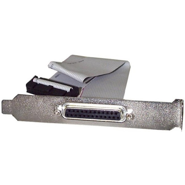 StarTech.com 16in DB25 Parallel Female to IDC 25 Pin Header Slot Plate - American Tech Depot