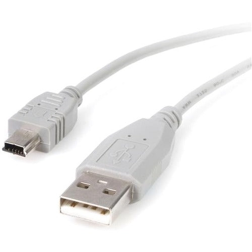StarTech.com Mini USB 2.0 cable - 4 pin USB Type A (M) - 5 pin mini-USB Type B (M) - ( USB - Hi-Speed USB ) - 3 ft - American Tech Depot