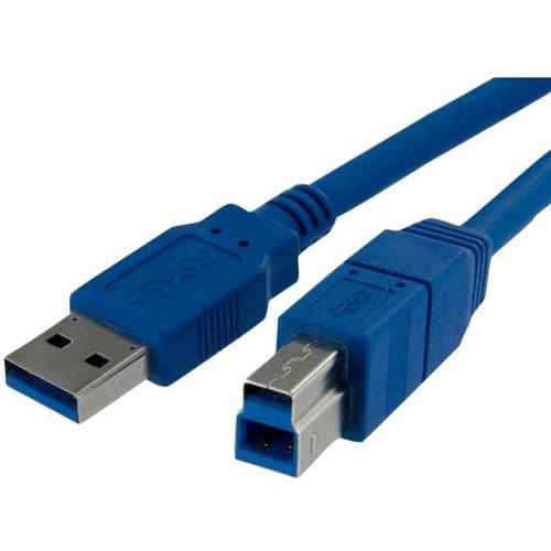 StarTech.com SuperSpeed USB 3.0 Cable A to B - USB 3.0 A (M) to USB 3.0 B (M) - 480 MBytes-s or 4.8 Gbps - 3 ft - American Tech Depot