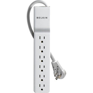 Belkin Home-Office BE106001-06R SlimLine 6-Outlets Surge Suppressor