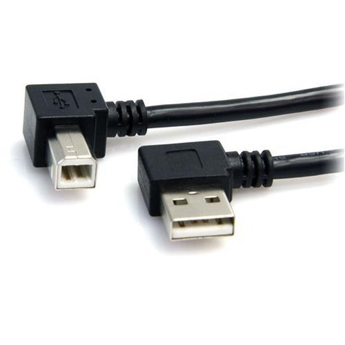 StarTech.com 3 ft A Right Angle to B Right Angle USB Cable - M-M - American Tech Depot