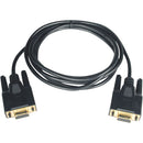 Tripp Lite 10ft Null Modem Serial RS232 Cable Adapter DB9 F-F 10' - American Tech Depot