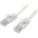 StarTech.com 5ft White Snagless Cat5e UTP Patch Cable - American Tech Depot