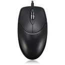 Adesso HC-3003PS - 3 Button Desktop Optical Scroll Mouse (PS-2)