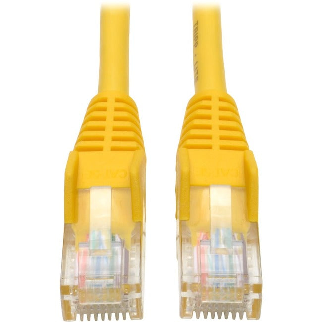 Tripp Lite 3ft Cat5e - Cat5 Snagless Molded Patch Cable RJ45 M-M Yellow 3' - American Tech Depot