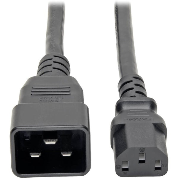 Tripp Lite 2ft Power Cord Y Splitter Cable C20 to 2xC13 Heavy Duty 15A 14AWG 2' - American Tech Depot