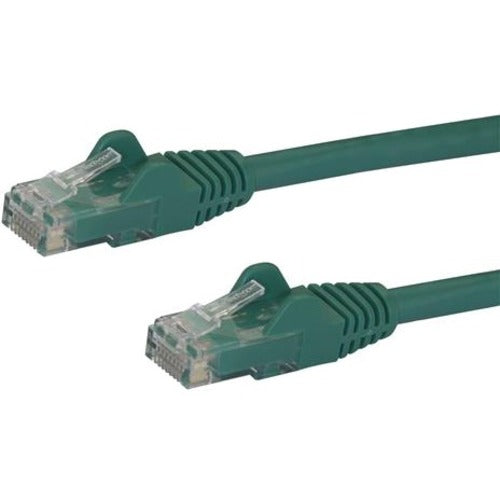 StarTech.com 10ft CAT6 Ethernet Cable - Green Snagless Gigabit CAT 6 Wire - 100W PoE RJ45 UTP 650MHz Category 6 Network Patch Cord UL-TIA - American Tech Depot