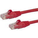 StarTech.com 10ft CAT6 Ethernet Cable - Red Snagless Gigabit CAT 6 Wire - 100W PoE RJ45 UTP 650MHz Category 6 Network Patch Cord UL-TIA - American Tech Depot