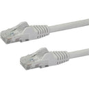 StarTech.com 15ft CAT6 Ethernet Cable - White Snagless Gigabit CAT 6 Wire - 100W PoE RJ45 UTP 650MHz Category 6 Network Patch Cord UL-TIA - American Tech Depot