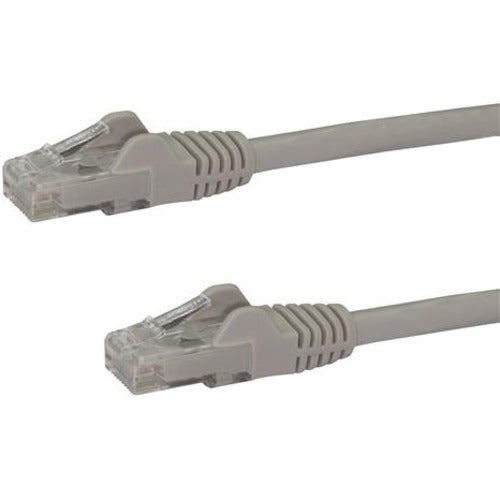 StarTech.com 3ft CAT6 Ethernet Cable - Gray Snagless Gigabit CAT 6 Wire - 100W PoE RJ45 UTP 650MHz Category 6 Network Patch Cord UL-TIA - American Tech Depot