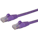 StarTech.com 7ft CAT6 Ethernet Cable - Purple Snagless Gigabit CAT 6 Wire - 100W PoE RJ45 UTP 650MHz Category 6 Network Patch Cord UL-TIA - American Tech Depot