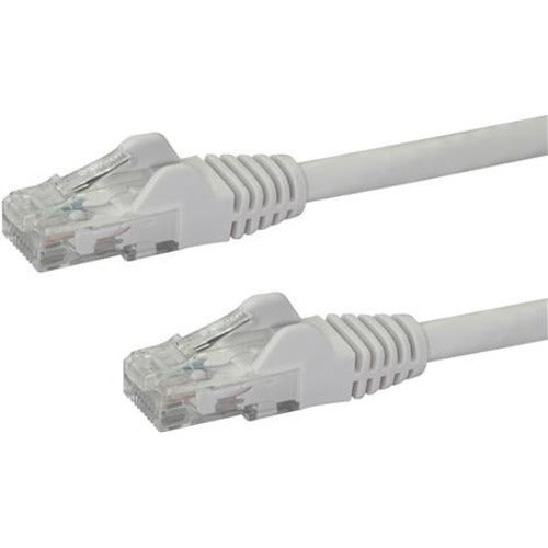 StarTech.com 7ft CAT6 Ethernet Cable - White Snagless Gigabit CAT 6 Wire - 100W PoE RJ45 UTP 650MHz Category 6 Network Patch Cord UL-TIA - American Tech Depot