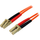 StarTech.com 1m Fiber Optic Cable - Multimode Duplex 50-125 - LSZH - LC-LC - OM2 - LC to LC Fiber Patch Cable - American Tech Depot