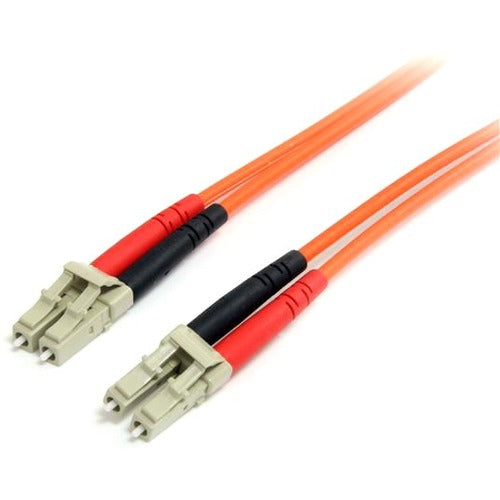StarTech.com 2m Fiber Optic Cable - Multimode Duplex 62.5-125 - LSZH - LC-LC - OM1 - LC to LC Fiber Patch Cable - American Tech Depot