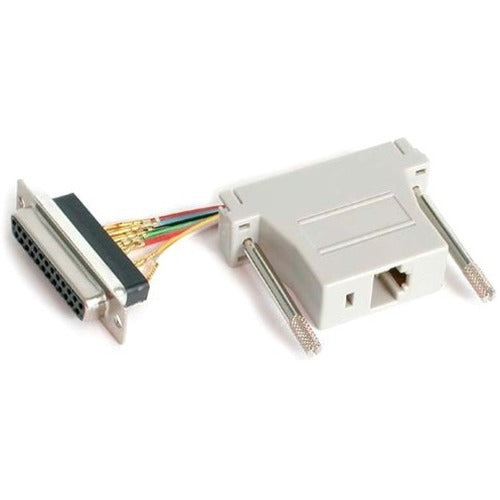 StarTech.com DB25 to RJ45 Modular Adapter - Serial adapter - DB-25 (F) - RJ-45 (F) - American Tech Depot