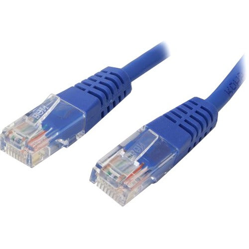 StarTech.com 8 ft Blue Molded Cat5e UTP Patch Cable - American Tech Depot