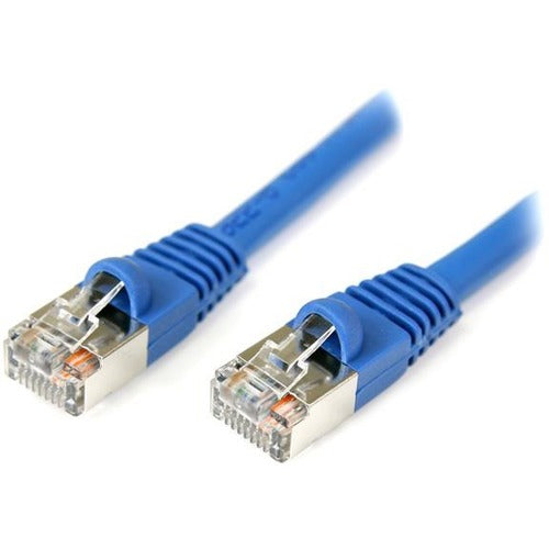 StarTech.com 10 ft Blue Snagless Shielded Cat5e Patch Cable - American Tech Depot