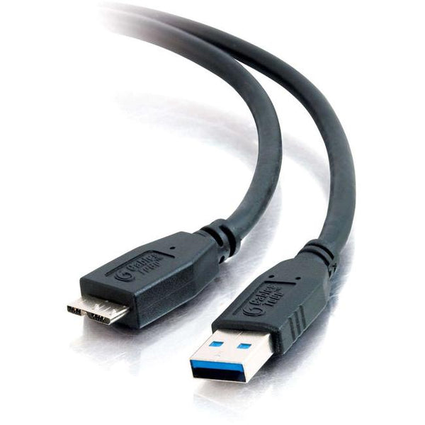 C2G 3m USB Cable - USB 3.0 A to Micro USB B Cable (10ft) - USB Phone Cable - American Tech Depot