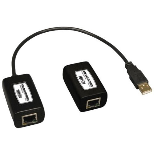 Tripp Lite 1-Port USB Over Cat5-Cat6 Extender Video Transmitter Receiver 150'