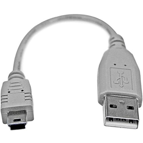 StarTech.com 6in Mini USB 2.0 Cable - A to Mini B - American Tech Depot