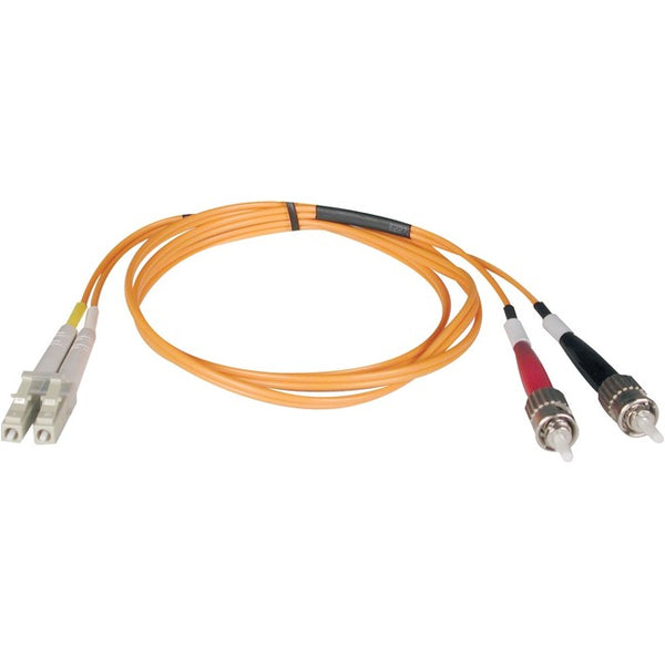 Tripp Lite 50M Duplex Multimode 62.5-125 Fiber Optic Patch Cable LC-ST 164' 164ft 50 Meter - American Tech Depot