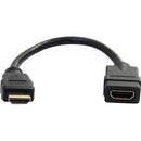 StarTech.com 6in High Speed HDMI Port Saver Cable M-F - Ultra HD 4k x 2k HDMI Cable - American Tech Depot