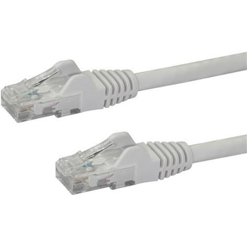 StarTech.com 35ft CAT6 Ethernet Cable - White Snagless Gigabit CAT 6 Wire - 100W PoE RJ45 UTP 650MHz Category 6 Network Patch Cord UL-TIA - American Tech Depot