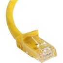 StarTech.com 35ft CAT6 Ethernet Cable - Yellow Snagless Gigabit CAT 6 Wire - 100W PoE RJ45 UTP 650MHz Category 6 Network Patch Cord UL-TIA - American Tech Depot