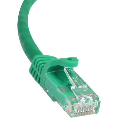 StarTech.com 75ft CAT6 Ethernet Cable - Green Snagless Gigabit CAT 6 Wire - 100W PoE RJ45 UTP 650MHz Category 6 Network Patch Cord UL-TIA - American Tech Depot