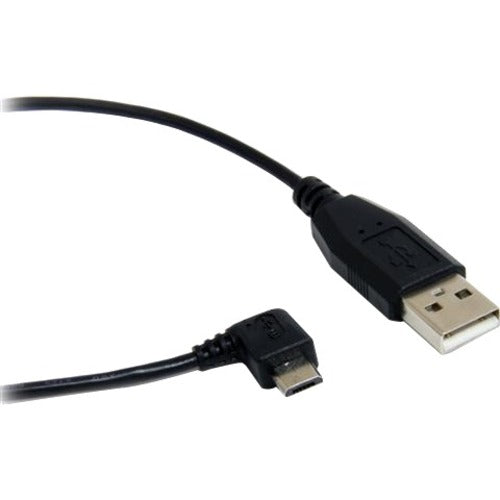 StarTech.com 1 ft Micro USB Cable - A to Right Angle Micro B - American Tech Depot