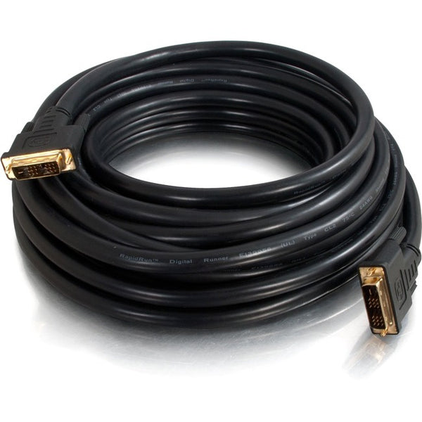 C2G 35ft Pro Series DVI-D CL2 M-M Single Link Digital Video Cable - American Tech Depot