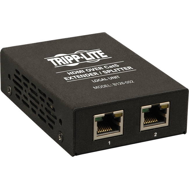 Tripp Lite 2-Port HDMI Over Cat5-Cat6 A-V Extender - Video Splitter 1080p 150' - American Tech Depot