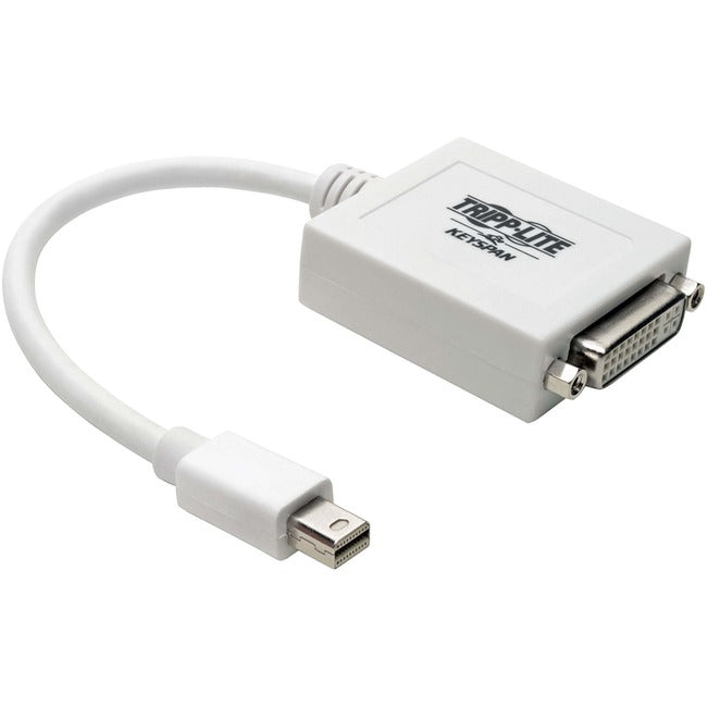 Tripp Lite 6in Mini DisplayPort to DVI Adapter Converter mDP to DVI-I M-F 6" - American Tech Depot