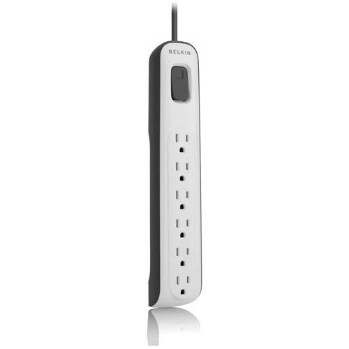 Belkin BV106000-04-BLK 6-Outlets Surge Suppressor - American Tech Depot