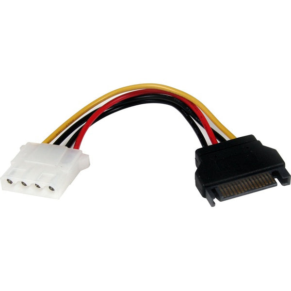 StarTech.com 6in SATA to LP4 Power Cable Adapter - F-M - American Tech Depot