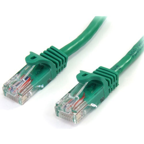 StarTech.com 6 ft Green Cat5e Snagless UTP Patch Cable - American Tech Depot