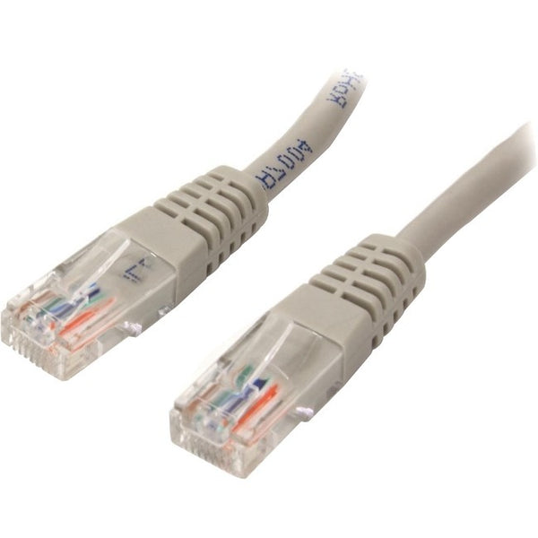 StarTech.com 3 ft Gray Molded Cat5e UTP Patch Cable - American Tech Depot