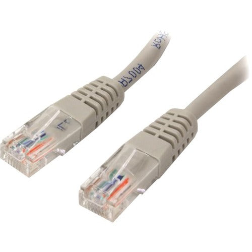 StarTech.com 5 ft Cat5e Gray Molded RJ45 UTP Cat 5e Patch Cable - 5ft Patch Cord - American Tech Depot