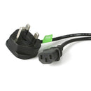 StarTech.com 6 ft Standard UK Computer Power Cord