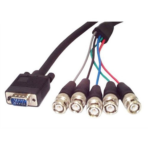 StarTech.com VGA Monitor cable - coax - HD-15 (M) - BNC (M) - 6 ft - American Tech Depot
