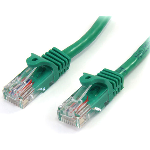StarTech.com 3 ft Green Cat5e Snagless UTP Patch Cable - American Tech Depot