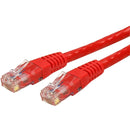 StarTech.com 1ft CAT6 Ethernet Cable - Red Molded Gigabit CAT 6 Wire - 100W PoE RJ45 UTP 650MHz - Category 6 Network Patch Cord UL-TIA - American Tech Depot