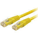 StarTech.com 8ft CAT6 Ethernet Cable - Yellow Molded Gigabit CAT 6 Wire - 100W PoE RJ45 UTP 650MHz - Category 6 Network Patch Cord UL-TIA - American Tech Depot