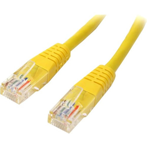 StarTech.com 15 ft Yellow Molded Cat5e UTP Patch Cable - American Tech Depot