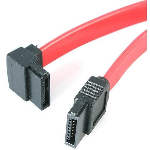 StarTech.com 12in SATA to Left Angle SATA Serial ATA Cable - American Tech Depot