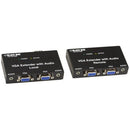 Black Box VGA Extender Kit with Audio, 2-Port Local, 2-Port Remote - American Tech Depot