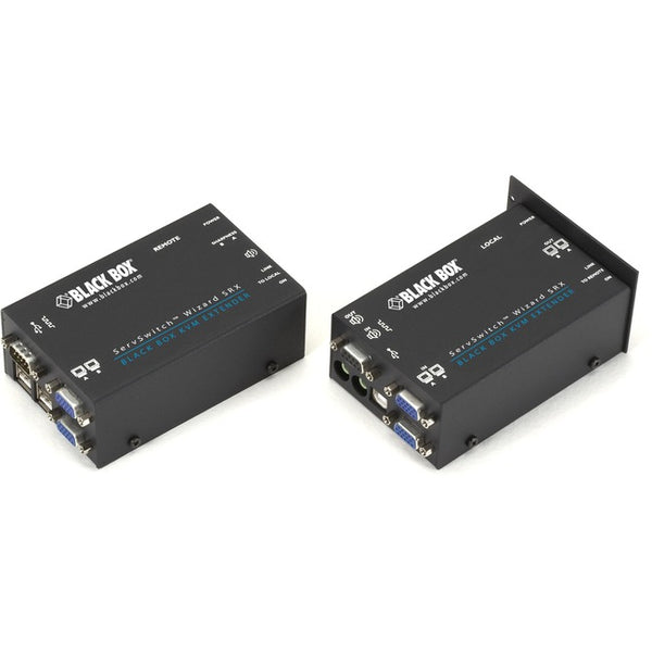 Black Box ServSwitch Wizard USB SRX KVM Extenders, Dual-Video, USB, Audio, and RS-232