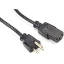 Black Box PC-Monitor Power Cord, NEMA 5-15P to IEC-60320-C13, 6.5-ft. (2-m)