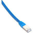 Black Box Cat6 400-MHz, Shielded, Solid Backbone Cable (FTP), Plenum, Blue, 10-ft. (3.0-m) - American Tech Depot