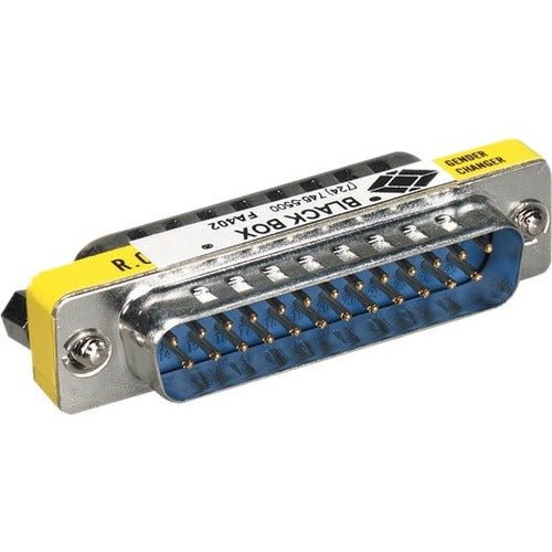 Black Box Gender Changer - DB25 Male-DB25 Male - American Tech Depot